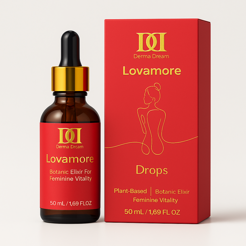 Loveamore – De Natuurlijke Kracht van Vrouw-Zijn Kruidenformule voor vrouwelijk libido | 50 ml