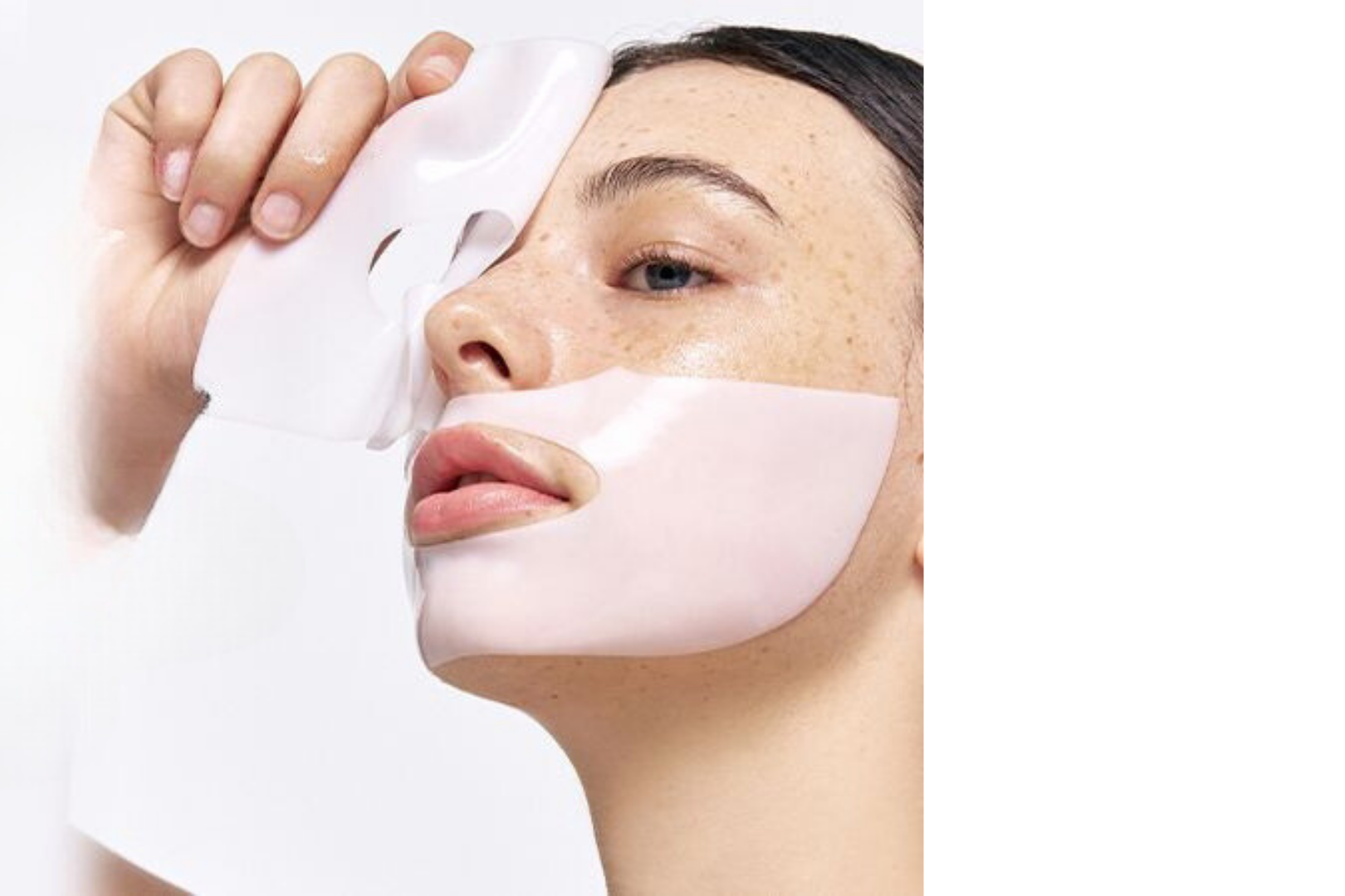 Collagen absorbent mask