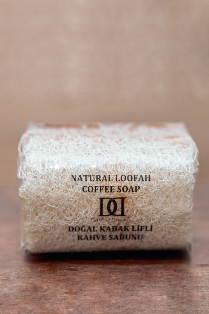 Natural Loofah Coffee Soap