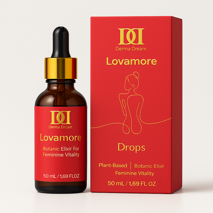 Loveamore – De Natuurlijke Kracht van Vrouw-Zijn Kruidenformule voor vrouwelijk libido | 50 ml