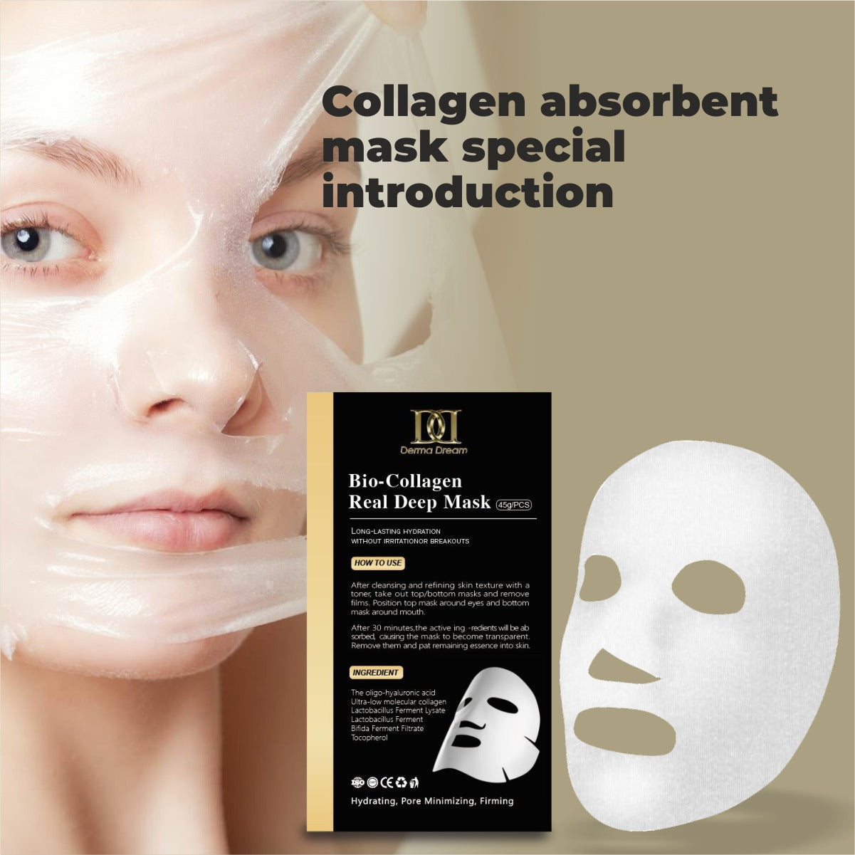 4 MASKS €70,- LIMITED TIME!